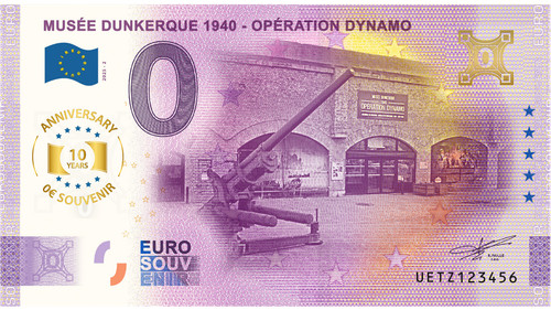Billet souvenir 2025 - billet,