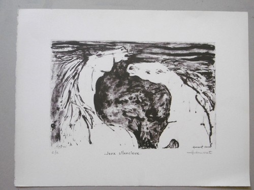 Hemeret claude lithographie - claude,