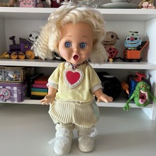 POUPÉE BABY FACE LANSAY 1990 VINTAGE MY CHILD