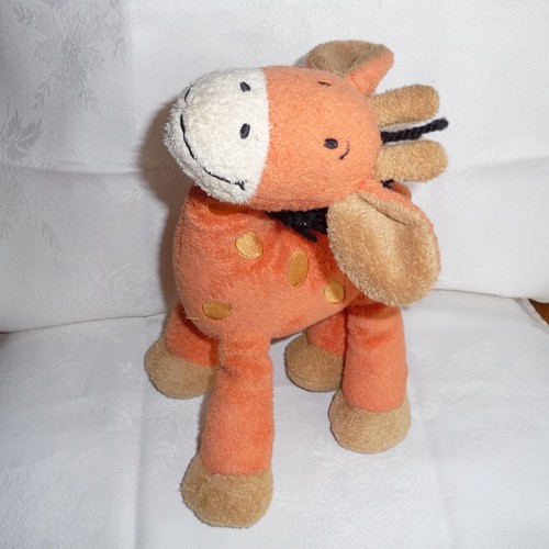 Doudou girafe mots enfants - girafe,