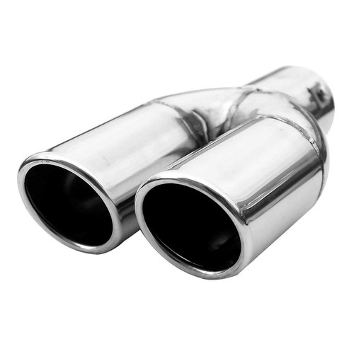 Double embout échappement - embout, d'Échappement