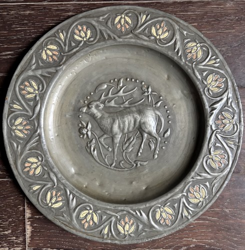 Ancienne assiette décorative - assiette,