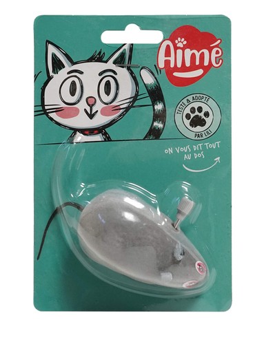 Souris mécanique pour chat - mécanique,