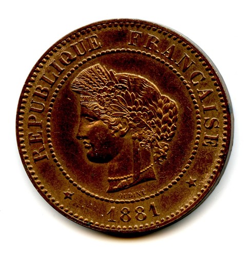 France centimes cérès 1881 - france,