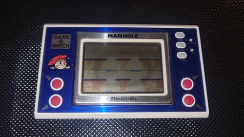 Nintendo game watch manhole - game,
