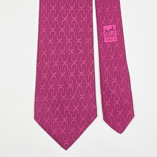 Fer cheval hermes tie 5404 - cheval,