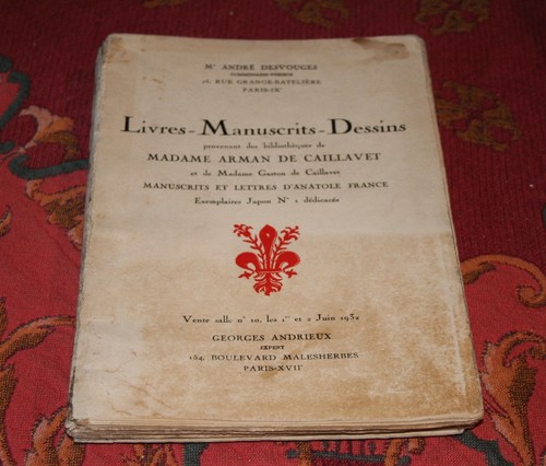 Livres manuscrits catalogue - livres,