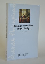 Langages et Machines à l'Age