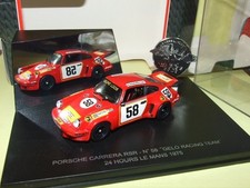 PORSCHE CARRERA RSR N°58 LE MANS 1975 UNIVERSAL HOBBIES Arrivée 5ème 1er en GTS