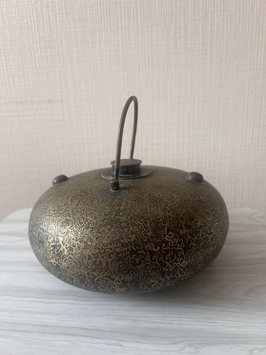 Ancienne bouillotte chinoise - bouillotte,