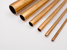 Tube cuivre Cu99,9 DHP rond, sanitaire, profil creux