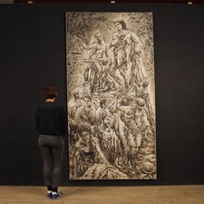 Grand tableau peinture