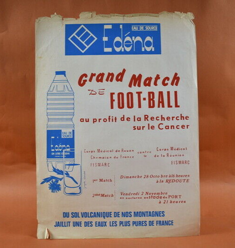 Affiche publicitaire xxème - publicitaire,