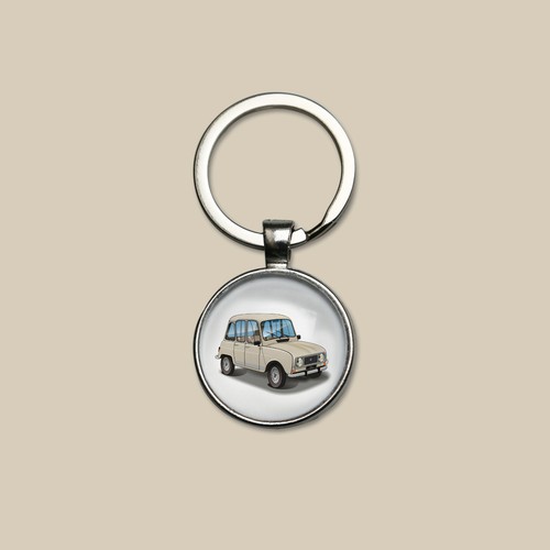 Porte clefs gtl - r4, 4l