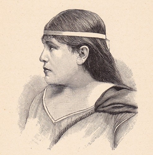 Portrait xixe gabrielle - portrait,
