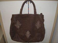 ITALIAN LEATHER HANDBAG EARTH