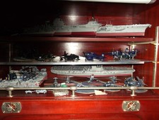 panorama coree US NAVY navires et aeronefs maquettes plastique