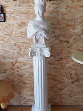 buste femme plâtre sur