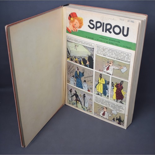 Reliure spirou 1951 - spirou,