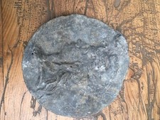 Très Belle plaque en Plomb Sculpture à la marianne époque XIXe Mairie Sculpté