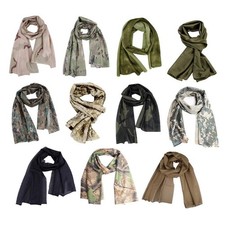 Écharpe filet multifonctionnelle Flecktarn Army Head Wrap Snood Châle Hommes