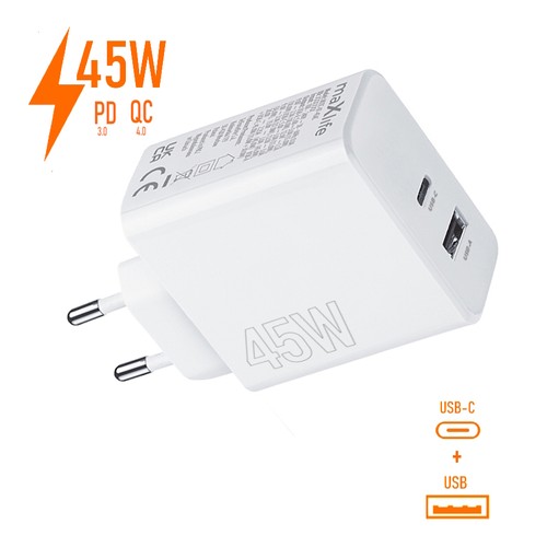 Chargeur ports 45w pour - ports,