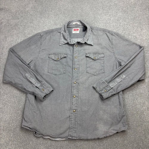 Chemise denim wrangler - chemise, en
