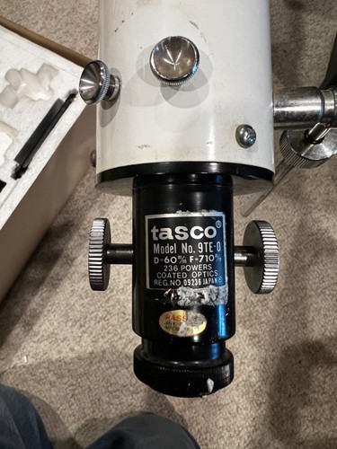 Vintage tasco 9te telescope - vintage,