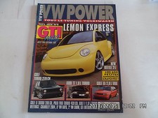VW POWER N°11 HORS SERIE 07/2004 NEW BEETLE GOLF TURBO AUDI TT  GOLF III VR6  I5