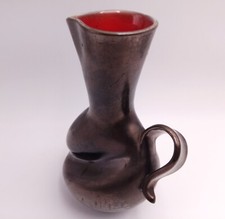 TRÈS CHIC PICHET ELCHINGER noir lustré intérieur rouge