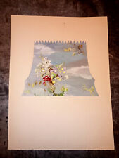 Dimitri Bouchène -  gouache & crayon - projet I & passe-partout Maison JANSEN