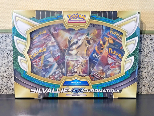 Coffret pokemon silvallie - silvallie, gx