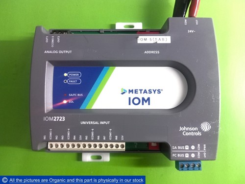 Johnson controls metasys iom - controls,
