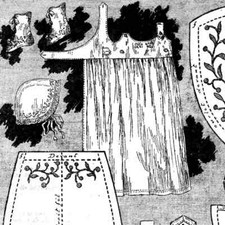 PATRON POUPEE BLEUETTE Layette