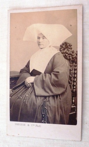 Photo cdv religieuse none - cdv,