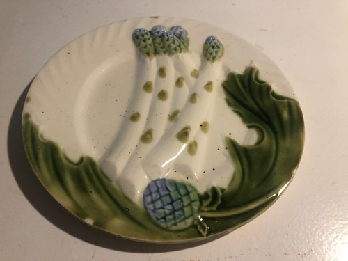 Ancienne assiette asperge - ancienne, À