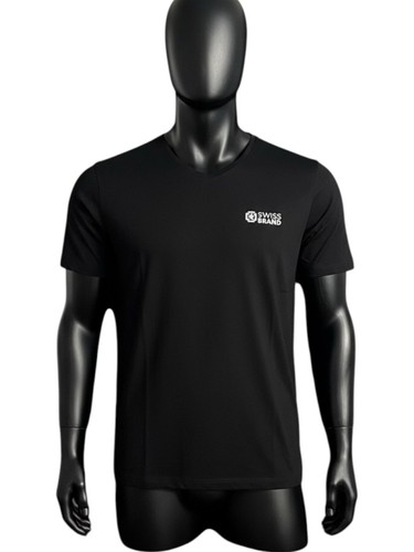 Shirt swiss brand noir homme - brand,