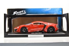 LYKAN HYPERSPORT 2015 FAST AND FURIOUS 7 JADA 1/18 NEUVE EN BOITE