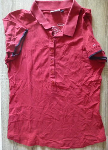 Polo femme framboise - framboise, à