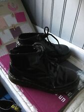 Bottines DOC MARTENS  cuir noir   T 38   (T/F)