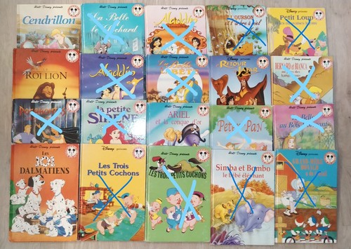 Lot livres collection - de,
