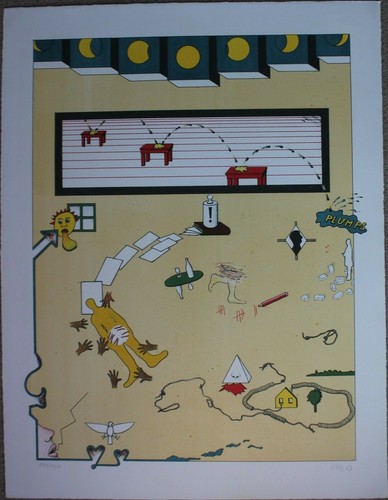 Lithographie jan voss - lithographie,