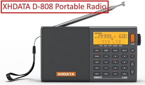 Xhdata 808 radio - xhdata, portable