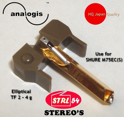 Stylet elliptique type - type, shure