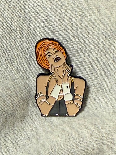 Erykah badu enamel pin lapel - enamel,