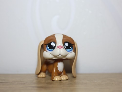 Littlest petshop basset hound - petshop,