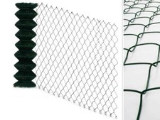 Clôture en Fil de Fer Grillage Palissade Vert Revêtement PVC Nombreux Tailles