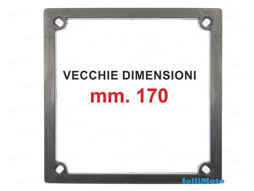 Cadre plaque moto plastique - plaque,