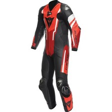 Veste Airbag Homme 54 - Dainese Misano 3 D-Air® - Noir-Rouge-Fluorescent
