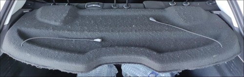 Plage arriere peugeot 208 - plage,